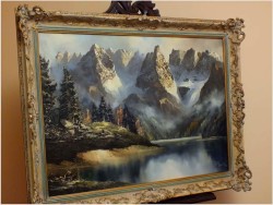 PIĘKNE DOLOMITY, MONTE CRISTALLO - J.E.LEMKE (*1916 Falkenberg)