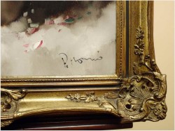 PAŁACOWE MALARSTWO! KWIATY W WAZONIE - Ingfried Paul HENZE-MORRO (1925-2013) CERTYFIKAT!