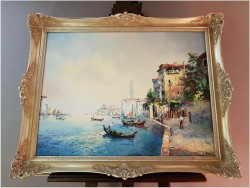 Mega Rarytas! Technika Szpachlowa, Wenecja - Carol Spree *1907