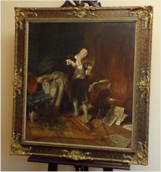 POZYCJA GODNA POLECANIA! SKRZYPEK - DICKMEIS GERHARD (Heinsberg 1918 – 1978 Jülich)