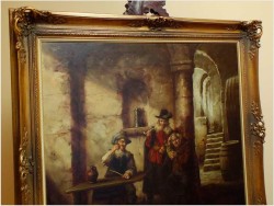 MEGA ROZMIAR! PRÓBA WINA U MNICHA - Willi DEPRÉ (1922-1995) + Originalbrief!