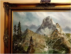 MUZEALNY UNIKAT! GROßE SCHLENKERNSPITZE - org HERBERT UERPMANN (1911-1996)