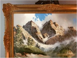 Piękna Panorama Alpejska,  Zugspitze Und Eibsee - J.E. Lemke *1916