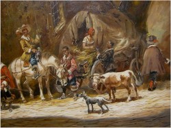 PRZED OBERŻĄ ~ MAX OHMAYER *1903 (Schüler an der Akademie in Münchener)