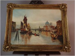  Wenecja | Santa Maria Della Salute - Pietro Fragiacomo (Italy 1856-1922)