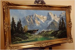 MALARSTWO SZPACHLOWE - org HERBERT UERPMANN (1911-1996)