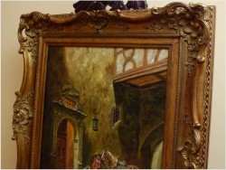 POLECAMY! PRZED OBERŻĄ ~ MAX OHMAYER *1903 (Akademie in München)