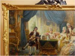 Polecamy! Scena Rokoko - Stephan Sedláček (1868-1936 Wien)