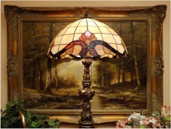 ZOBACZ! MOSIĘŻNA BAROKOWA LAMPA DO SALONU TIFFANY!