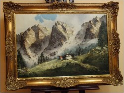 ARCYDZIEŁO! WILDER KAISER, TIROL - JOACHIM ERNST LEMKE *1916