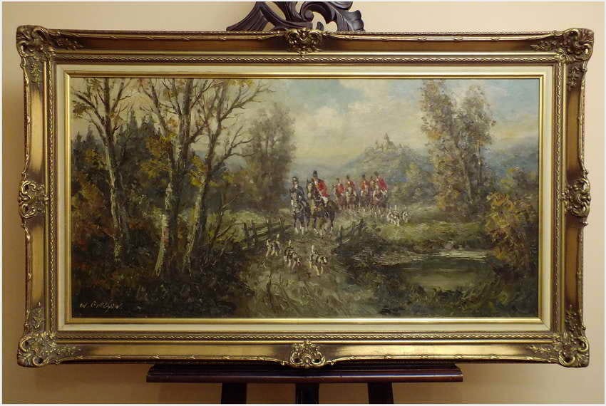 WYJAZD NA POLOWANIE - WLADIMIR GRECHOW *1917