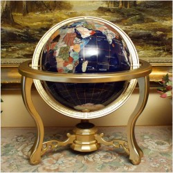 POLECAMY WIELKI GLOBUS, KAMIENIE PÓŁSZLACHETNE DO BIURA