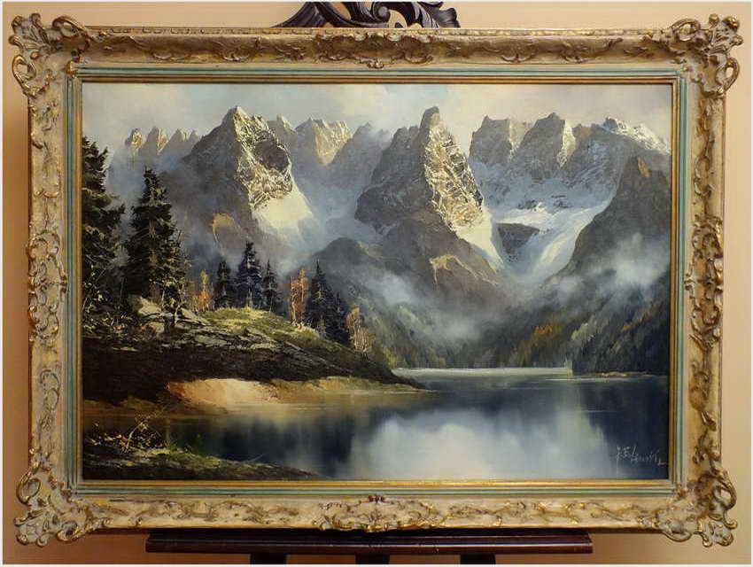 PIĘKNE DOLOMITY, MONTE CRISTALLO - J.E.LEMKE (*1916 Falkenberg)