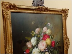 MEGA RARYTAS! BUKIET FLAMANDZKICH KWIATÓW - GERHARD MERFORT *1927