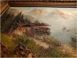 KRAJOBRAZ ALPEJSKI, TECHNIKA SZPACHLOWA - org COLLANDE!