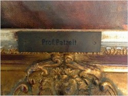 PAŁACOWE MALARSTWO ROKOKO ~ Prof. Andreas PATZELT (1896-1980 Wien) + Certyfikat z ekspertyzą!