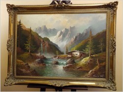 PITZTAL Z WIDOKIEM NA WILDGRAT - GUSTAW WEISS/GUWE