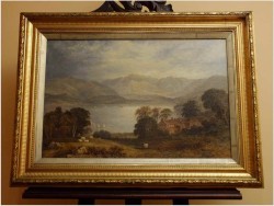 ROMANTYCZNY KRAJOBRAZ - John LANGSTAFFE (British,1849-1912) No:2