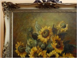 MEGA RARYTAS! SŁONECZNIKI ~ RICHARD KROTZ (*1929)