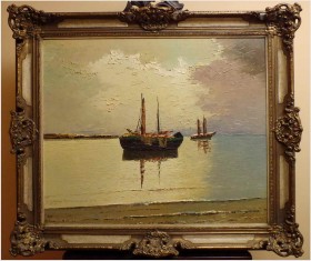 GROßE FLAUTE IM BOODEM - Arnold GRABONÉ  (1896-1982r.)