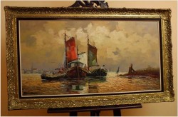 POLECAM! KUTRY RYBACKIE W PANORAMIE ~ Carol Spree ur.1907r