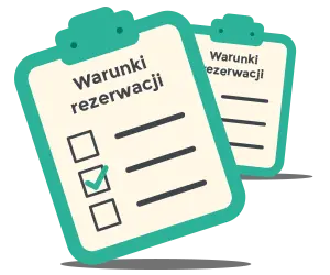 Warunki rezerwacji!